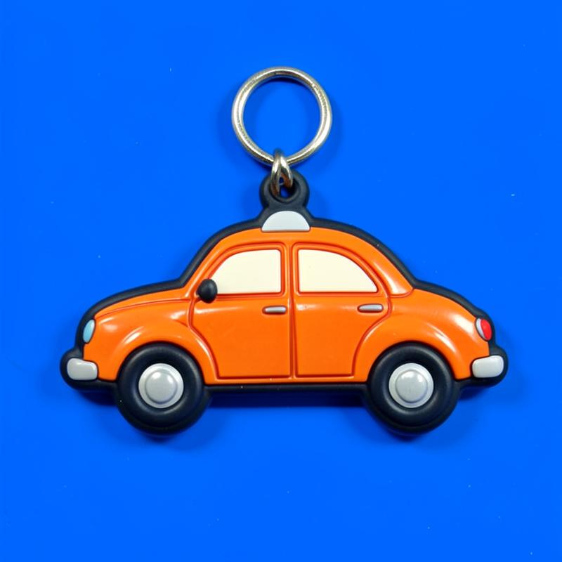 Porte-clé PVC souple Automobile