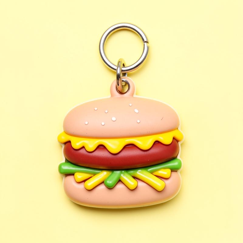 Porte-clé PVC souple Food & Street Food