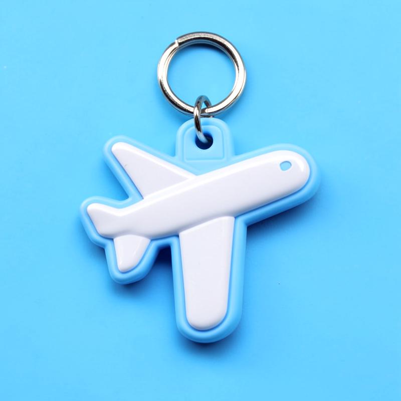 Porte-clé PVC souple Voyage
